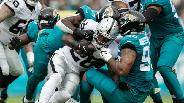 Josh Jacobs vs Jaguars